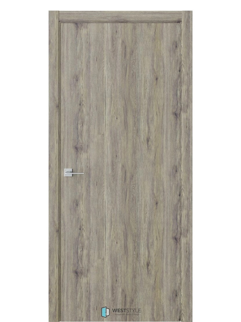 Межкомнатная дверь WestStyle Moderno Гладкое ДГ  Дуб эссен